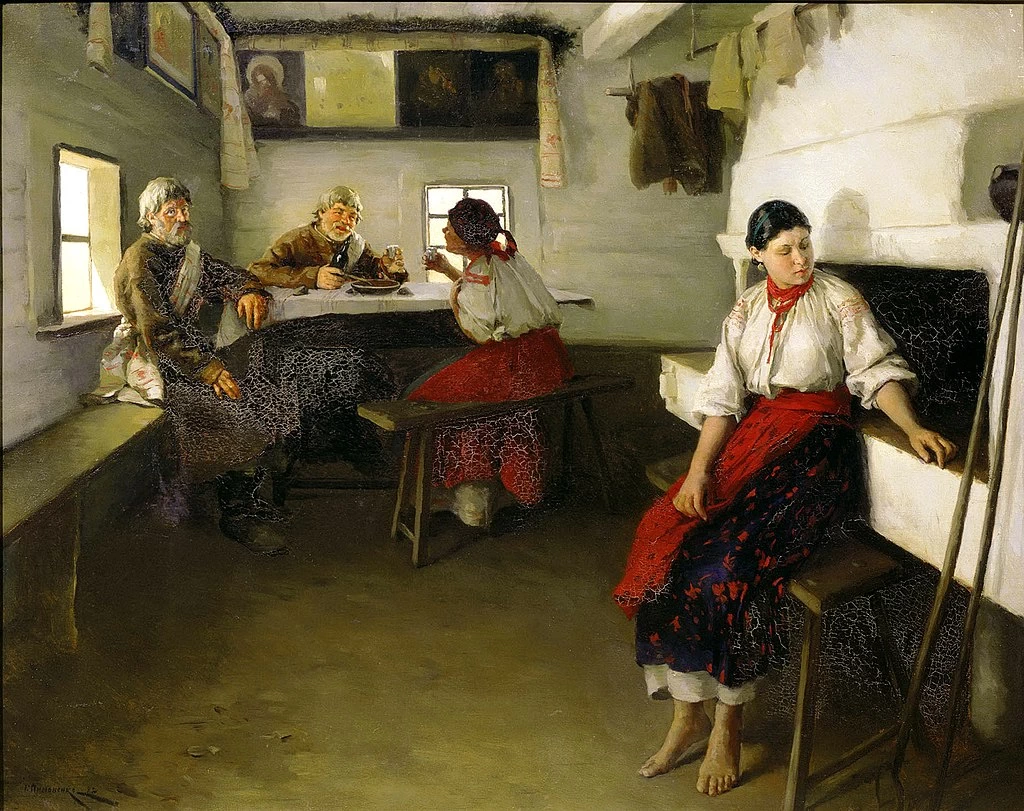 Richiesta di matrimonio, 1882 - Museo regionale delle belle arti Krasnodar